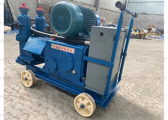 Grouting цемента 6000l/H 5.5kw электрический нагнетает портативный голубой цвет