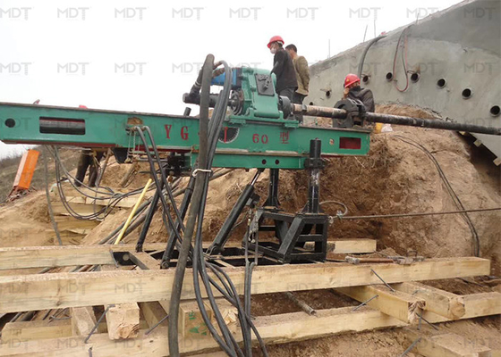 Машина сверла Crawler буровой установки анкера 22KW 80m гидравлическая